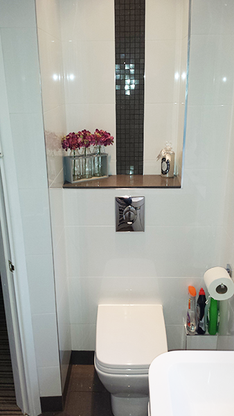 Bathroom vanity and storage