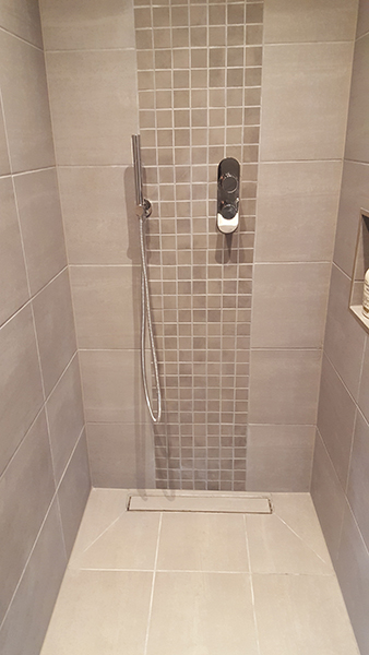 Quality bathroom tiling by PC Tiling